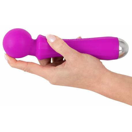 Massaggiatore Mini Wand Vibratore per Donna in Silicone Ricaricabile USB