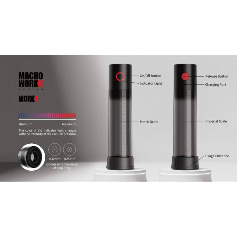 Dispositivo Vacuum Per Allenamento Maschile - Pompa Ad Acqua Per Ingrandimento E Allungamento - Giocattolo Sessuale Per Uomini - Foto 4