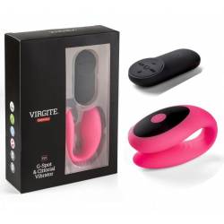 Vibratore Curvo Clitorideo con Telecomando Sex Toys per Coppia