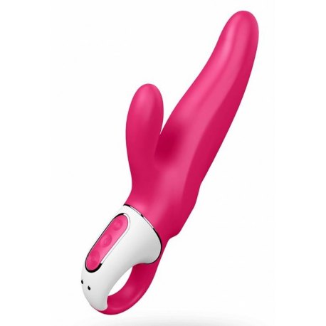 Vibratore Vaginale Rabbit Potente, Ricaricabile USB Satisfyer, Premium Silicone