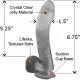 Piccolo Fallo Realistico Anale o Vaginale, Dildo in Jelly Trasparente