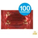 100 Profilattici Stimolanti AMOR STUDDED Preservativi con Rilievi