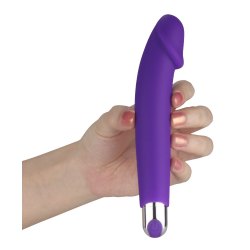 Piccolo Vibratore Ricaricabile USB in Silicone, Vaginale o Clitorideo