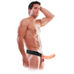 Fallo Cavo Strap-On Indossabile per Uomo, Dildo 20 cm Indossabile con Cintura Elastica, Pipedream