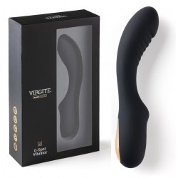 Vibratore Vaginale in Silicone, Curvato per Stimolazione Punto G Donna, Ricaricabile