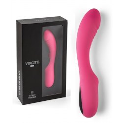 Vibratore Vaginale in Silicone, Curvato per Stimolazione Punto G Donna, Ricaricabile